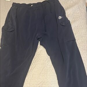 Nike Dark Blue Cargo Joggers